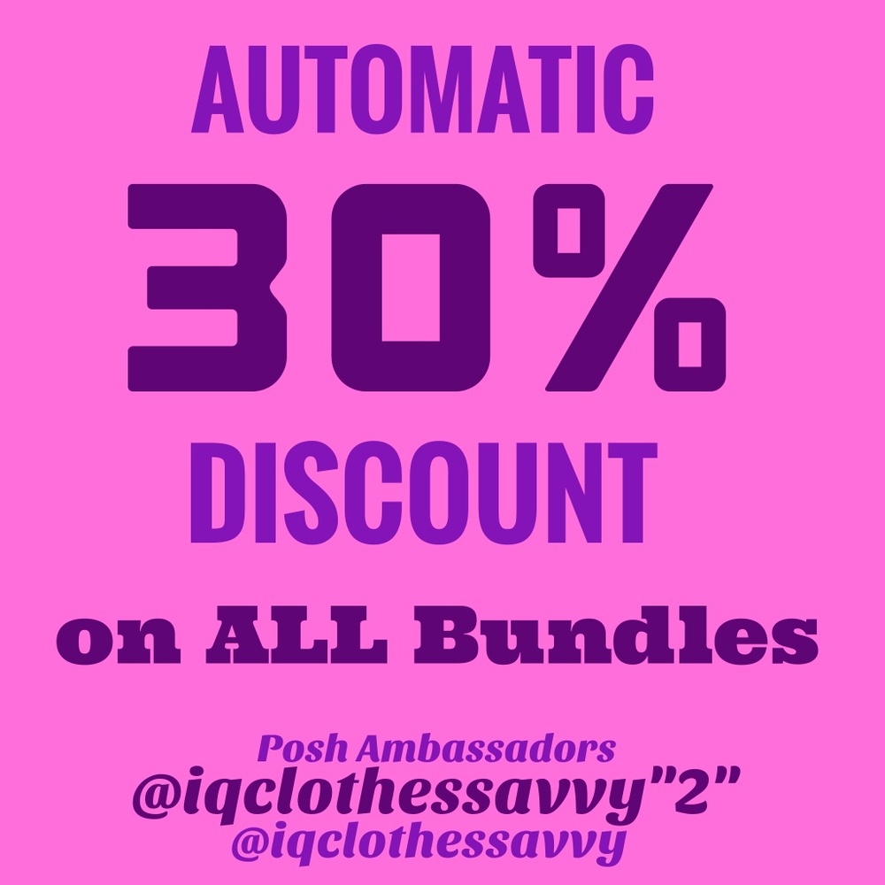 30% Automatic Discount on ALL BUNDLES!